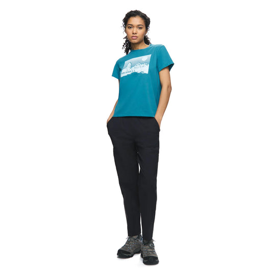 Women's Stripe Landscape Graphic Crew Tee - US 7278