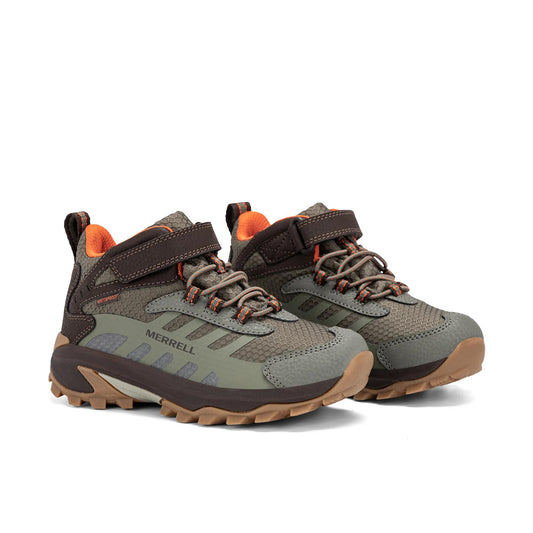 Big Kid's Moab Speed Mid 2 A/C Waterproof - US 5053