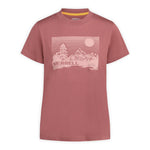 Women's Stripe Landscape Graphic Crew Tee - US 9743