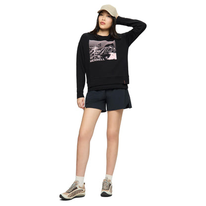 Women's Serenity Graphic Crew - US 6039