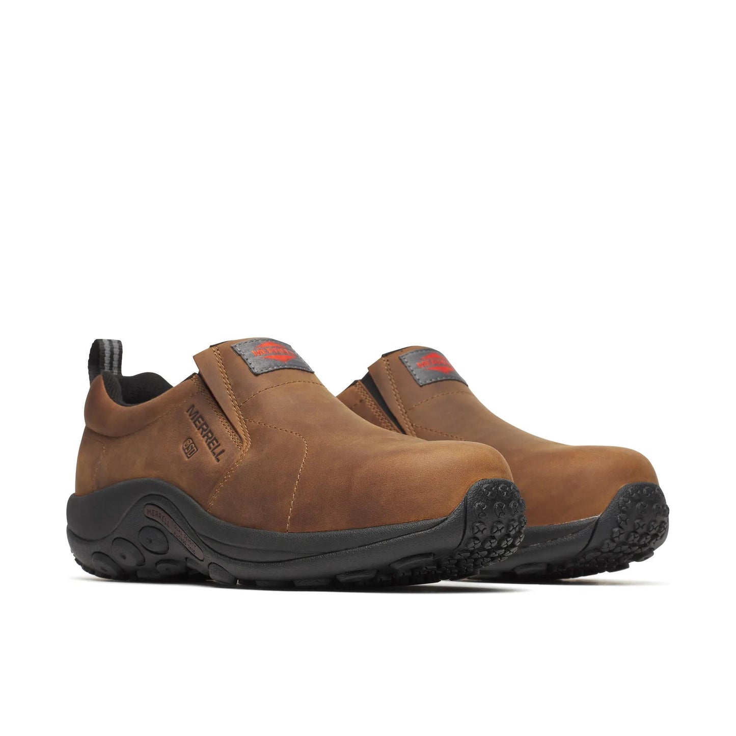 Men's Jungle Moc Leather Hi-Vis Carbon Fiber Static Dissipative 10 Low Wide Width - US 5608